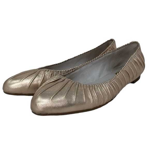 Louise Et Cie Ballet Flats Women's 8 Pink Leather Slip On Shoes - Picture 4 of 13